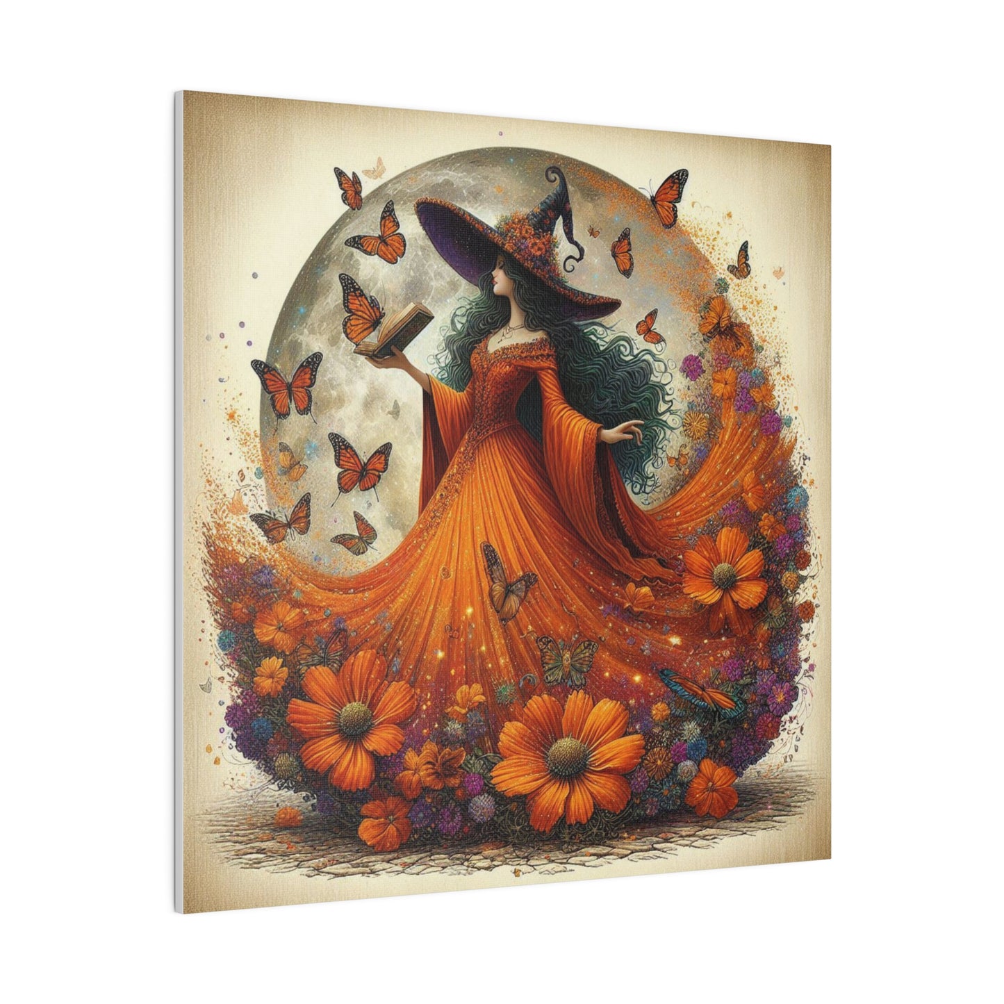 Witch Canvas, Matte Stretched, 0.75"