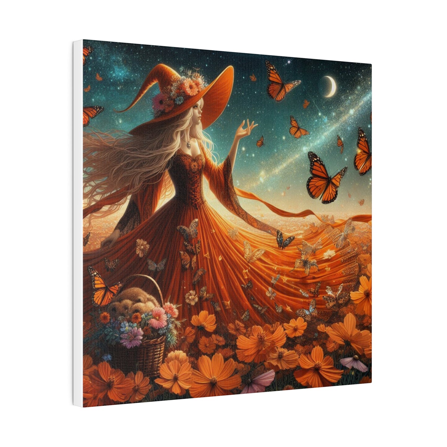 Witch Canvas, Matte Stretched, 0.75"