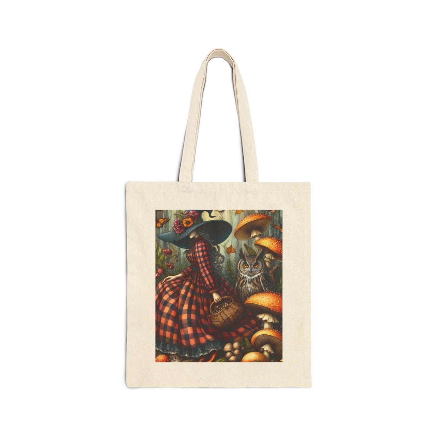 Witch Tote Bag - Cotton Canvas