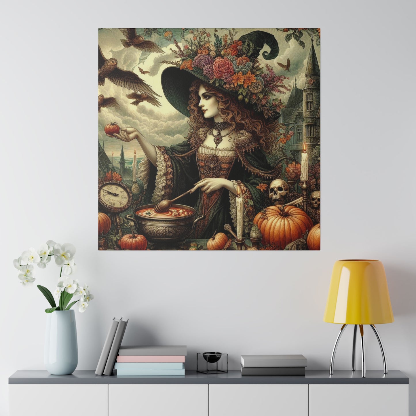 Witch Canvas, Matte Stretched, 0.75"