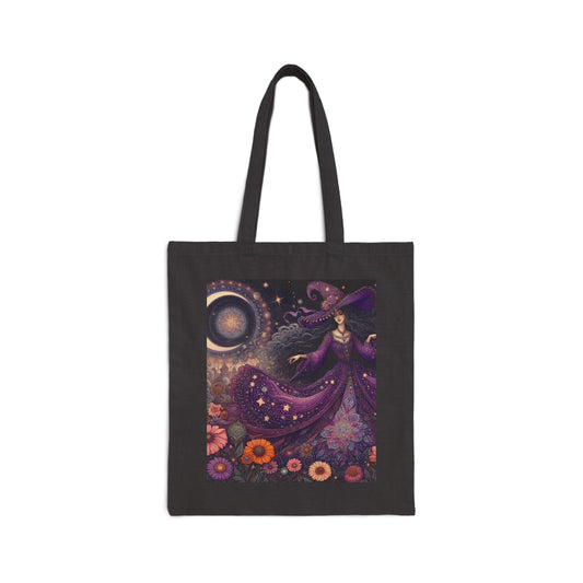 Witch Tote Bag - Cotton Canvas