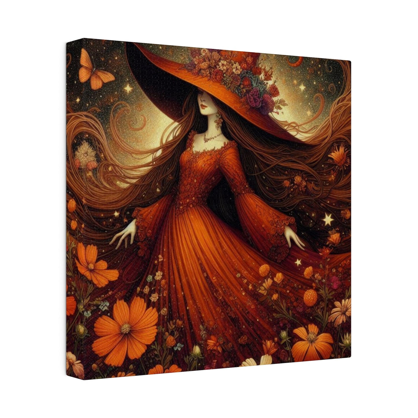 Witch Canvas, Matte Stretched, 0.75"