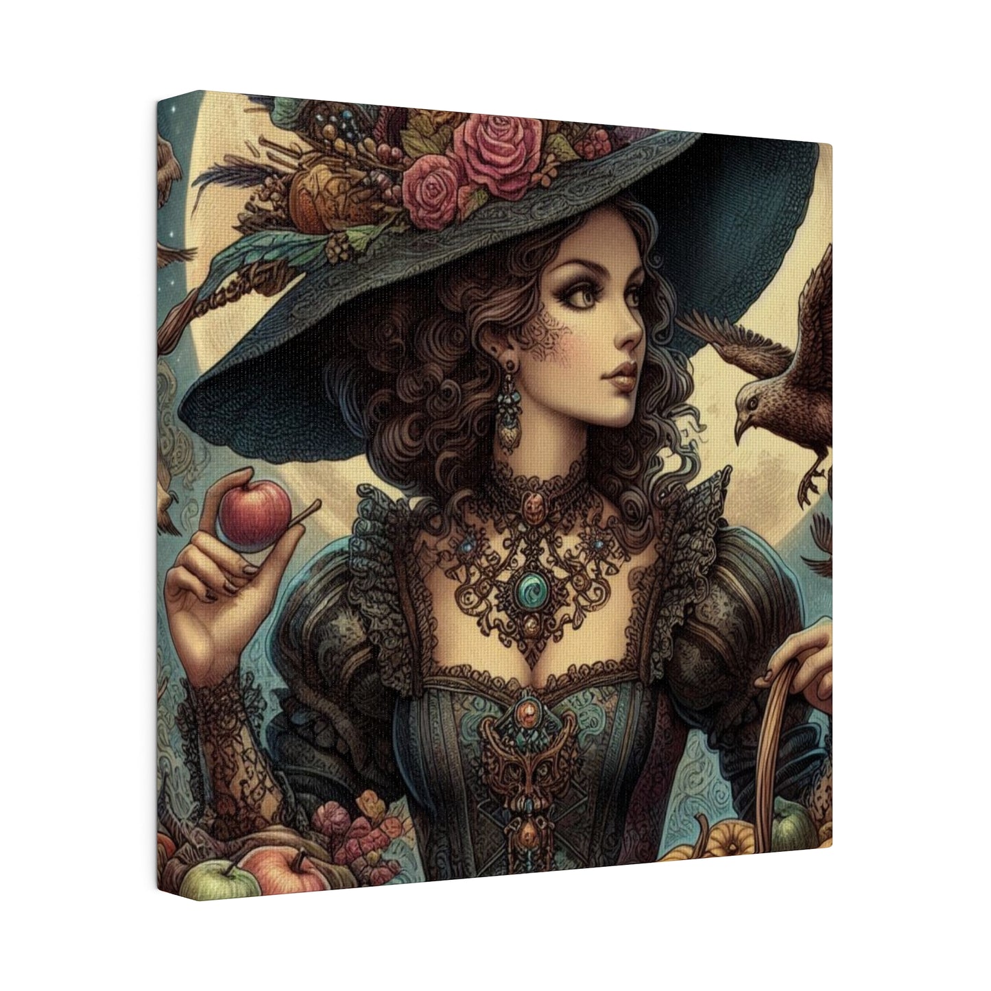 Witch Canvas, Matte Stretched, 0.75"