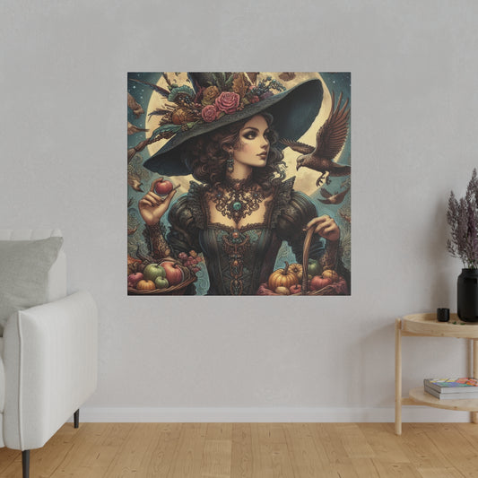 Witch Canvas, Matte Stretched, 0.75"