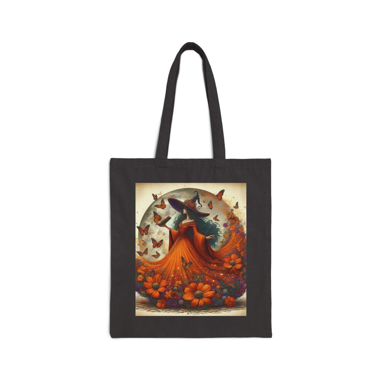 Witch Tote Bag - Cotton Canvas