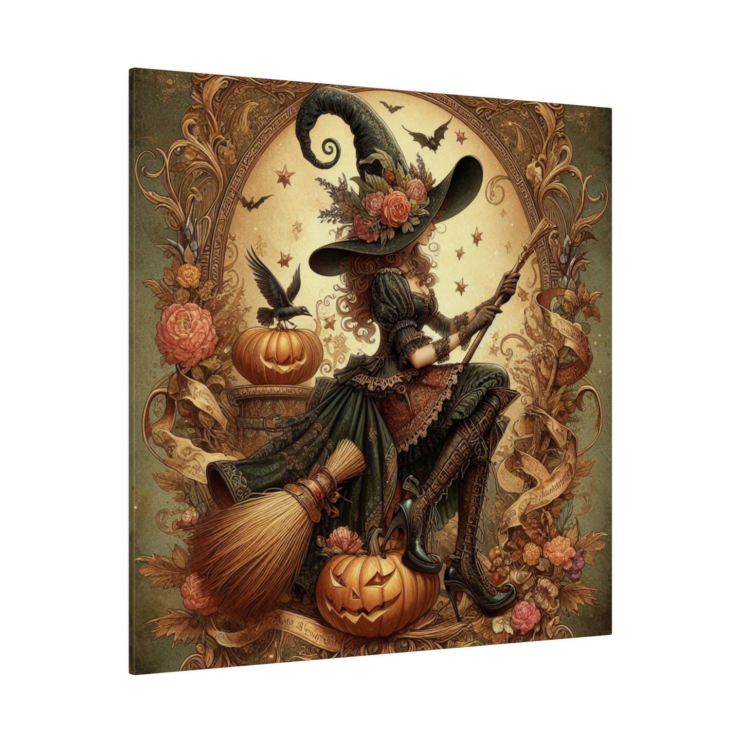 Witch Canvas, Matte Stretched, 0.75"