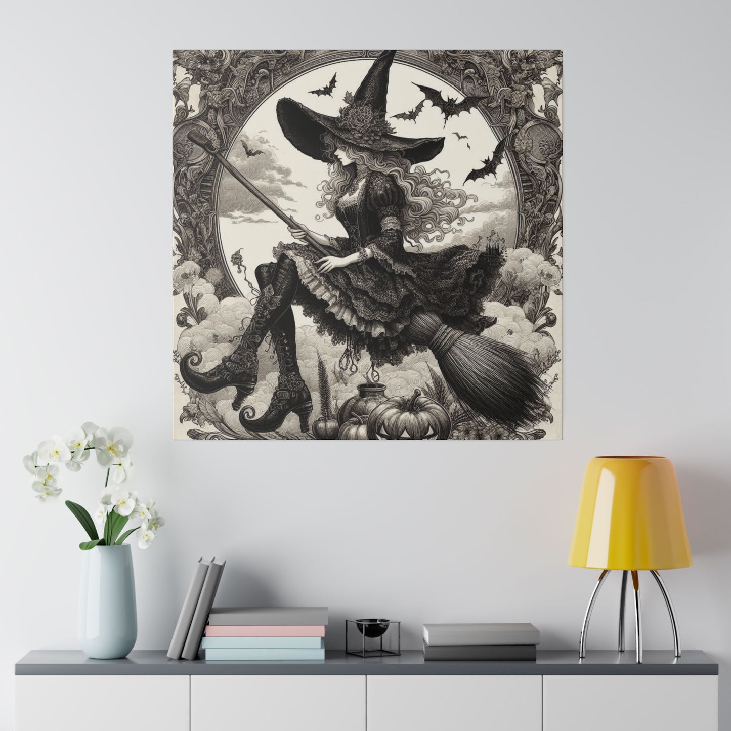 Witch Canvas, Matte Stretched, 0.75"