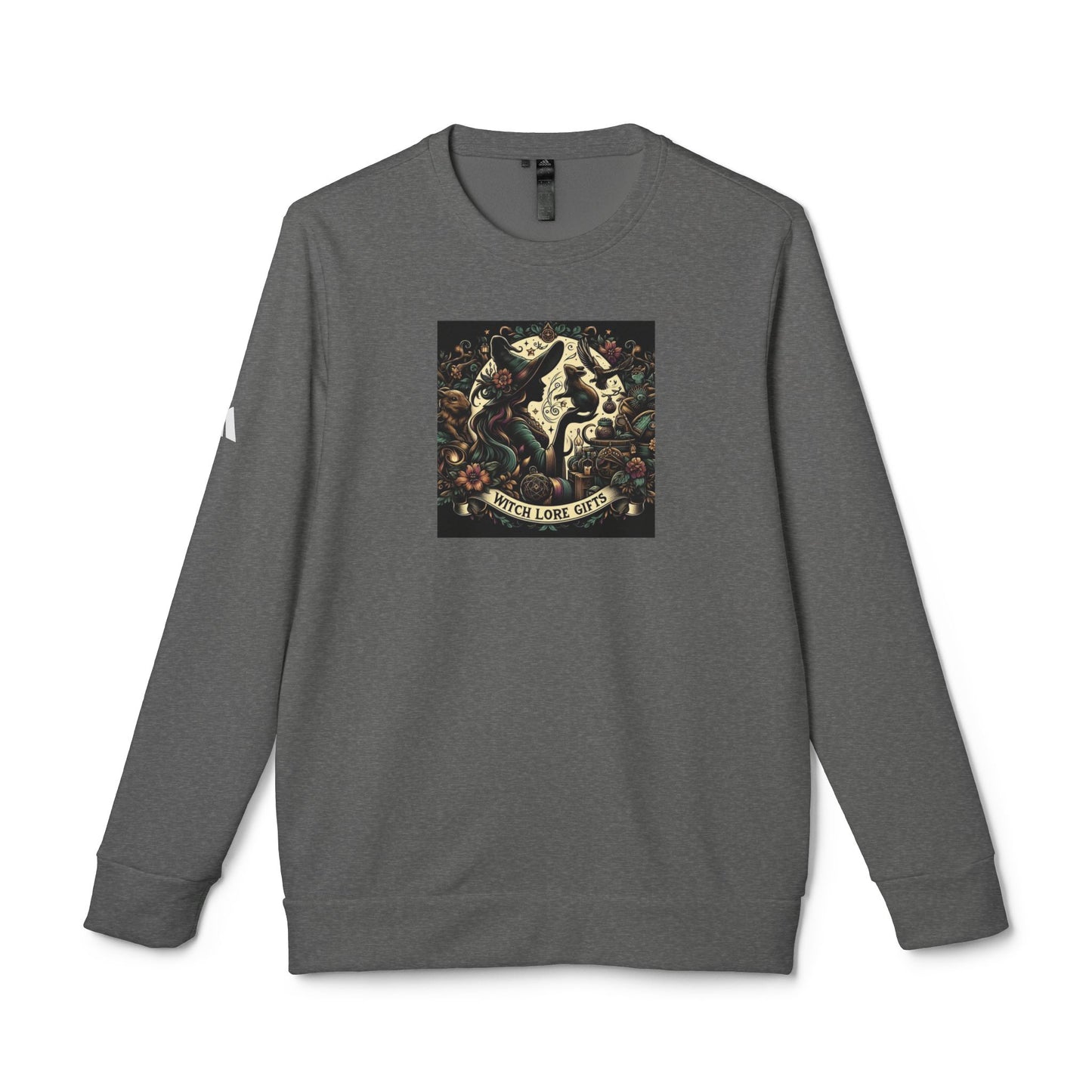 Witch Lore Gifts Adidas® Unisex Fleece Crewneck Sweatshirt