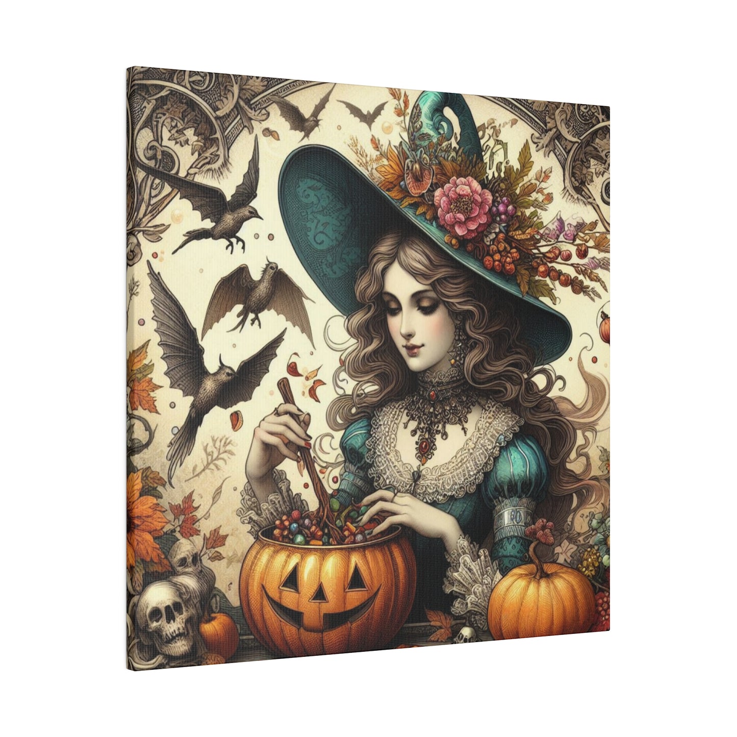 Witch Canvas, Matte Stretched, 0.75"