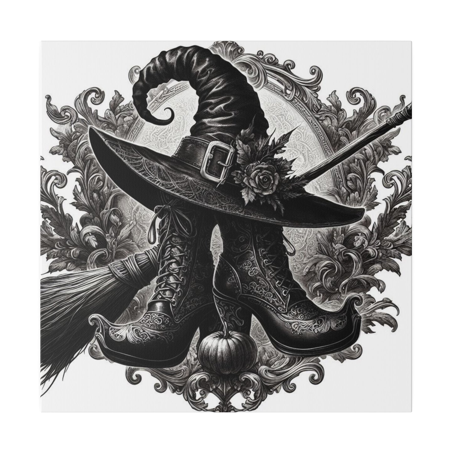 Witch Hat Canvas, Matte Stretched, 0.75"