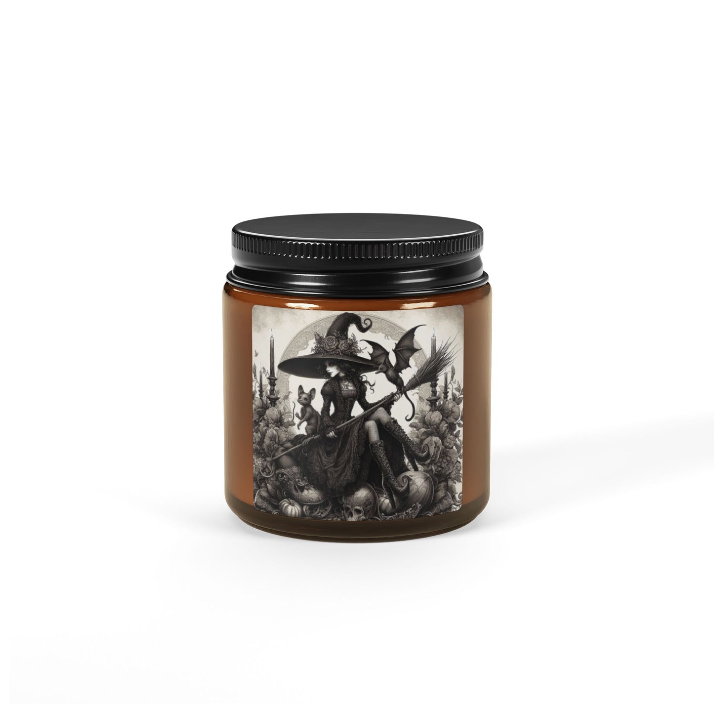 Witch Soy Candle - (Amber Jar) 4 oz.