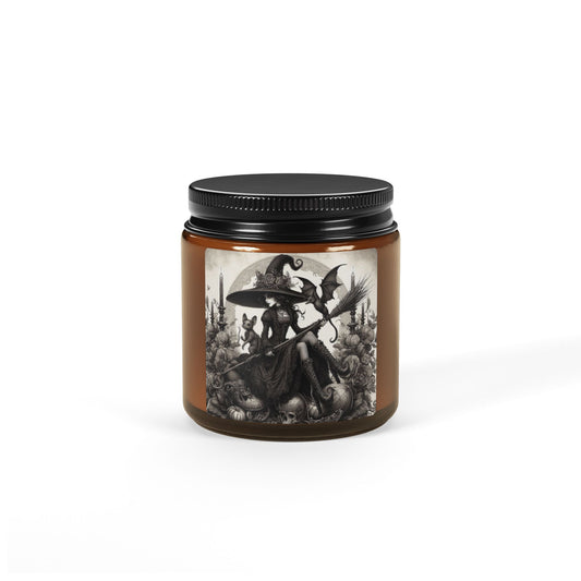 Witch Soy Candle - (Amber Jar) 4 oz.