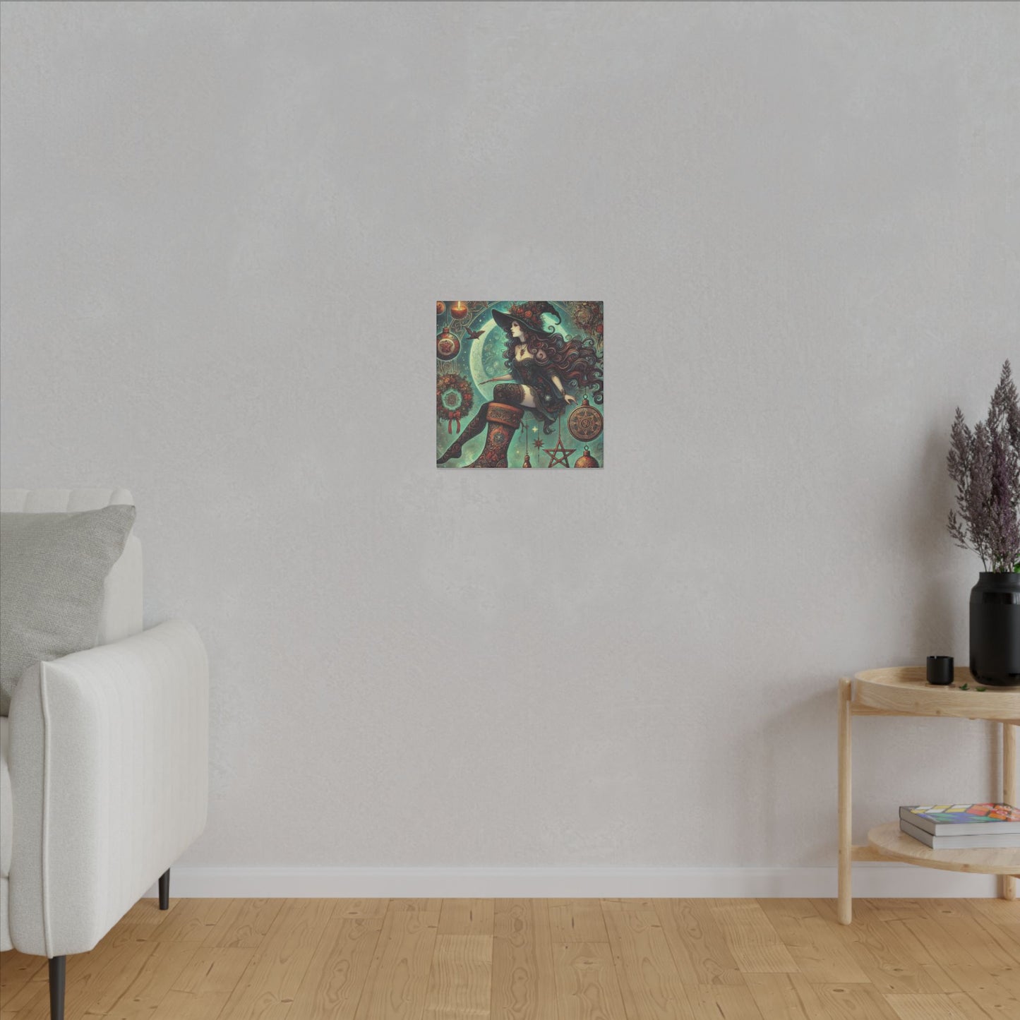 Canvas Wall Art - Witch Design