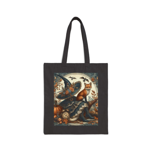 Witch Tote Bag - Cotton Canvas