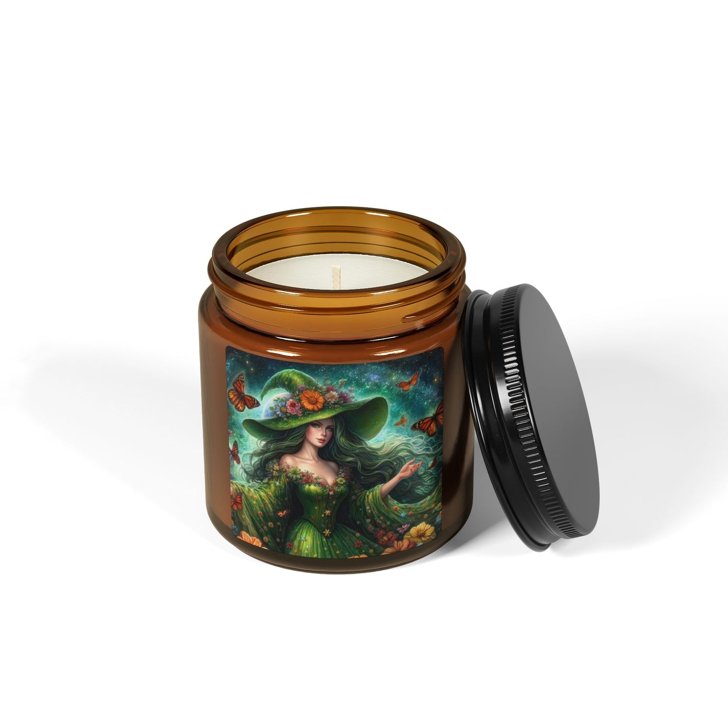 Witch Soy Candle - (Amber Jar) 4 oz.