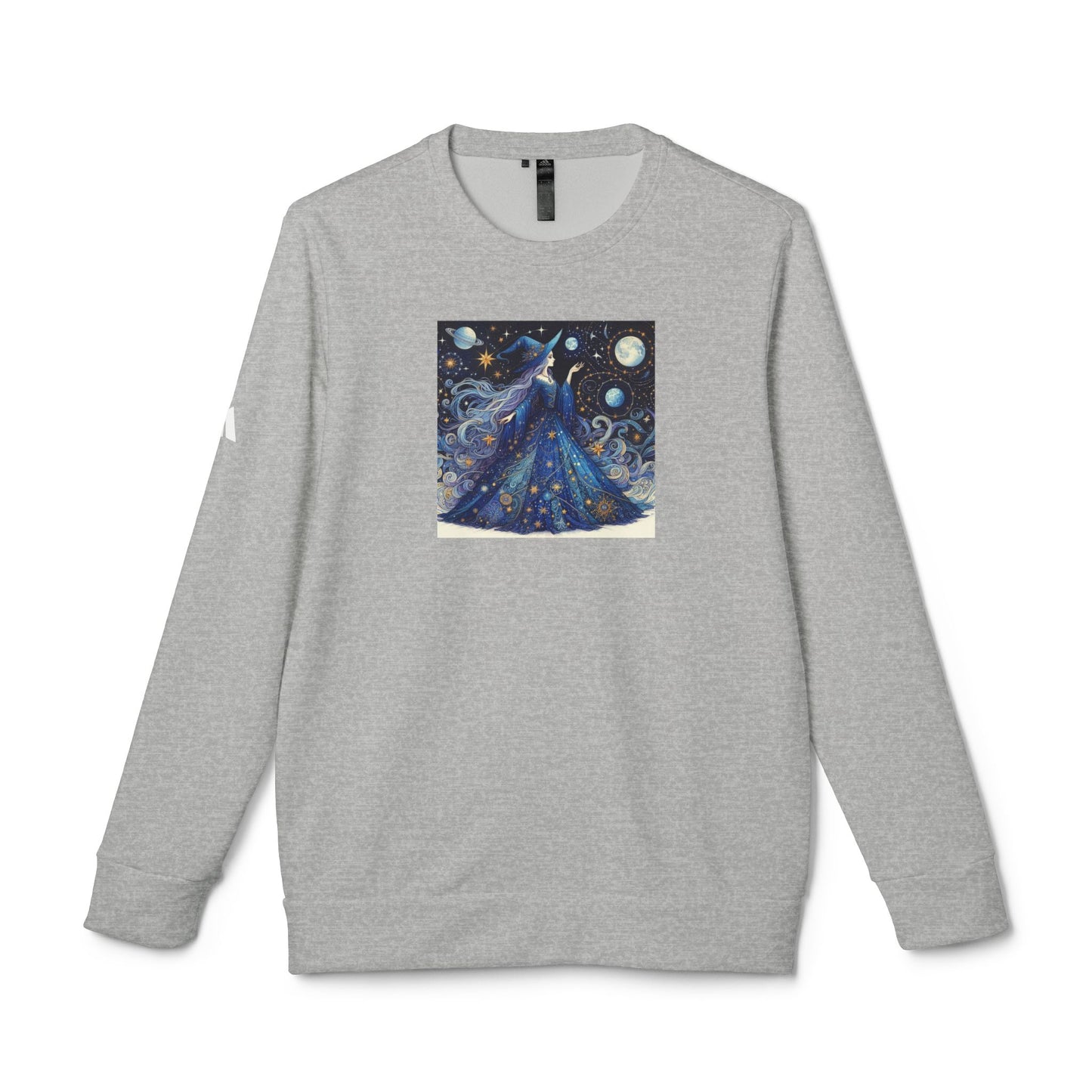 Witch Adidas® Unisex Fleece Crewneck Sweatshirt