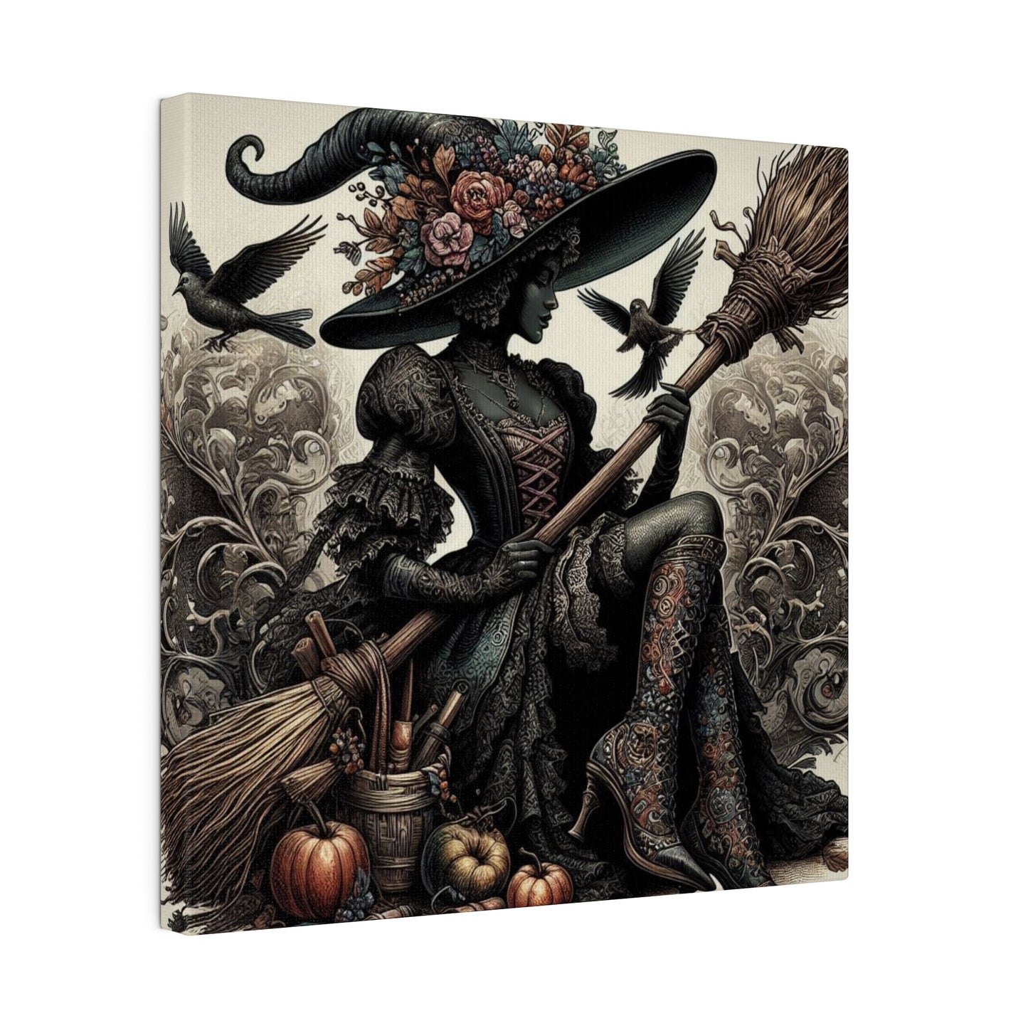 Witch Canvas, Matte Stretched, 0.75"