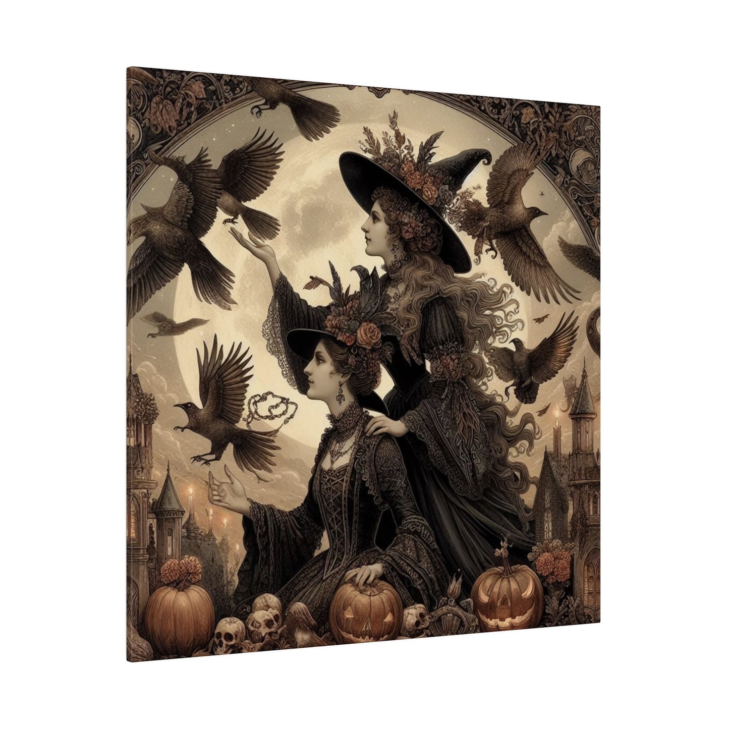 Witch Canvas, Matte Stretched, 0.75"