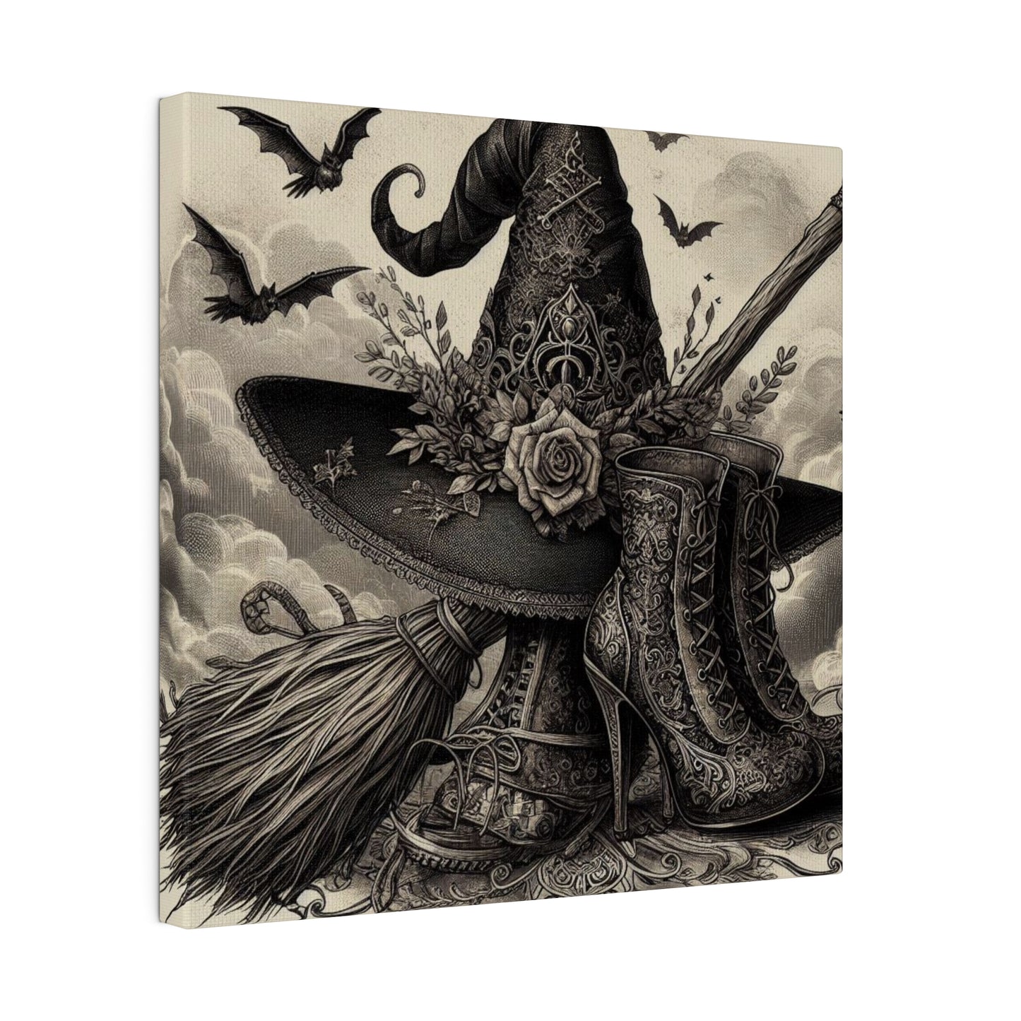 Witch Hat Canvas, Matte Stretched, 0.75"