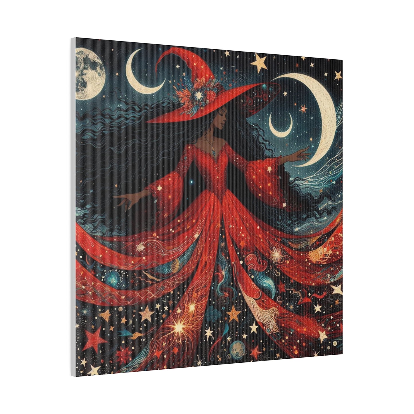 Witch Canvas, Matte Stretched, 0.75"