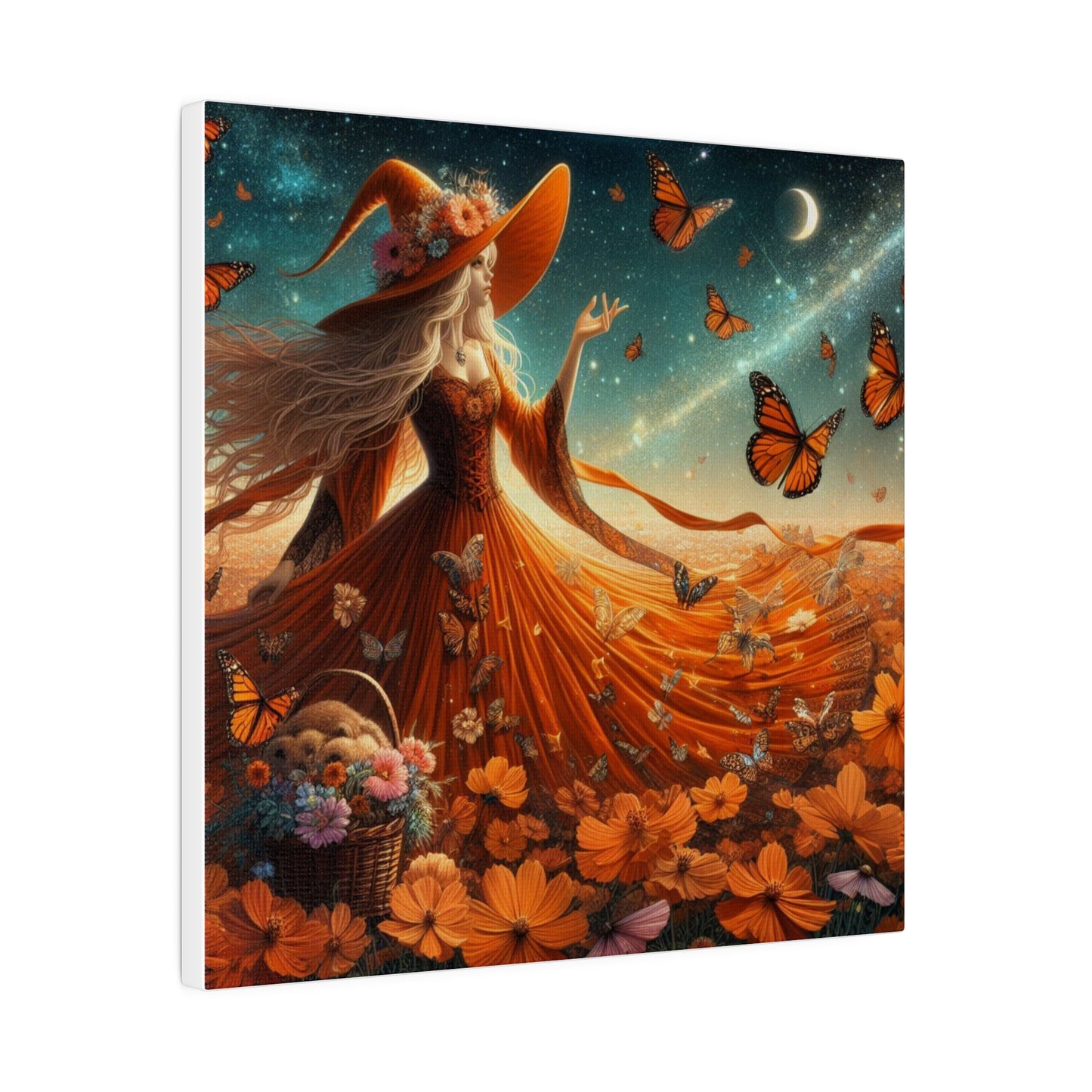 Witch Canvas, Matte Stretched, 0.75"