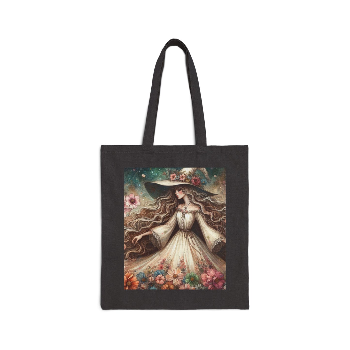 Witch Tote Bag - Cotton Canvas