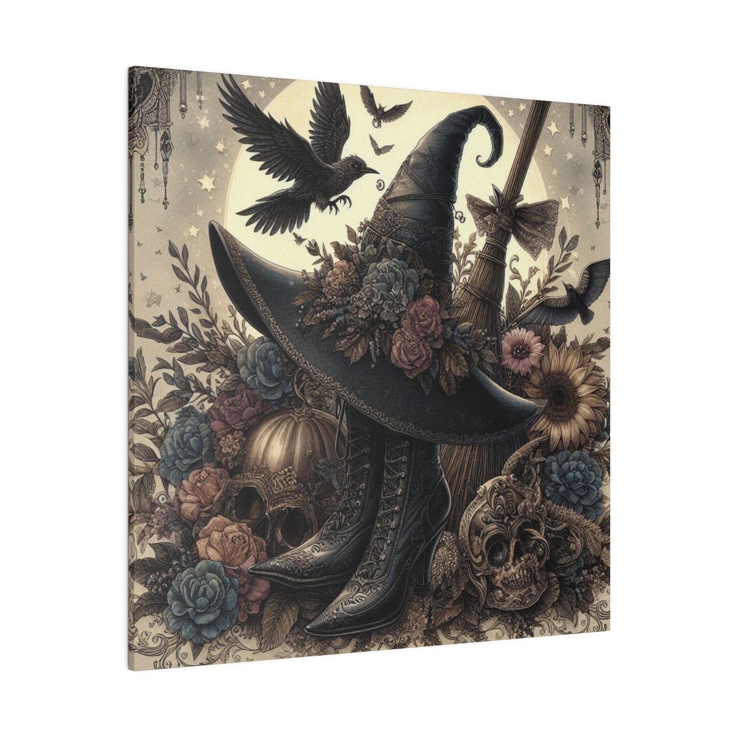 Witch Hat Canvas, Matte Stretched, 0.75"