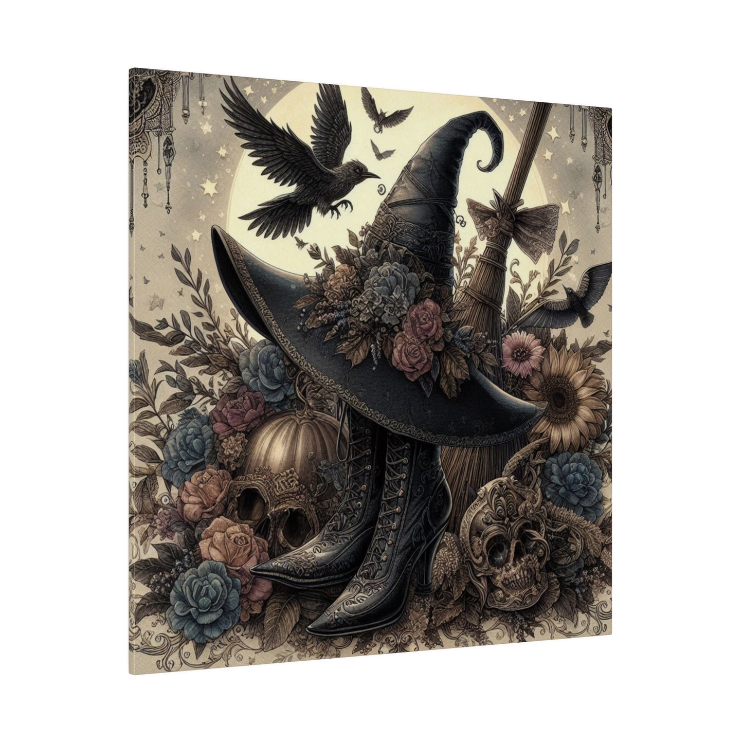 Witch Hat Canvas, Matte Stretched, 0.75"