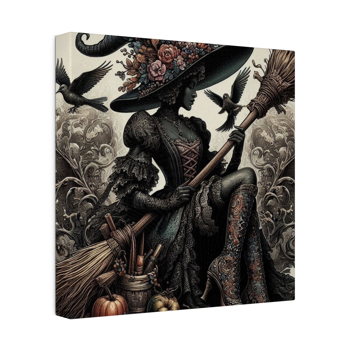 Witch Canvas, Matte Stretched, 0.75"