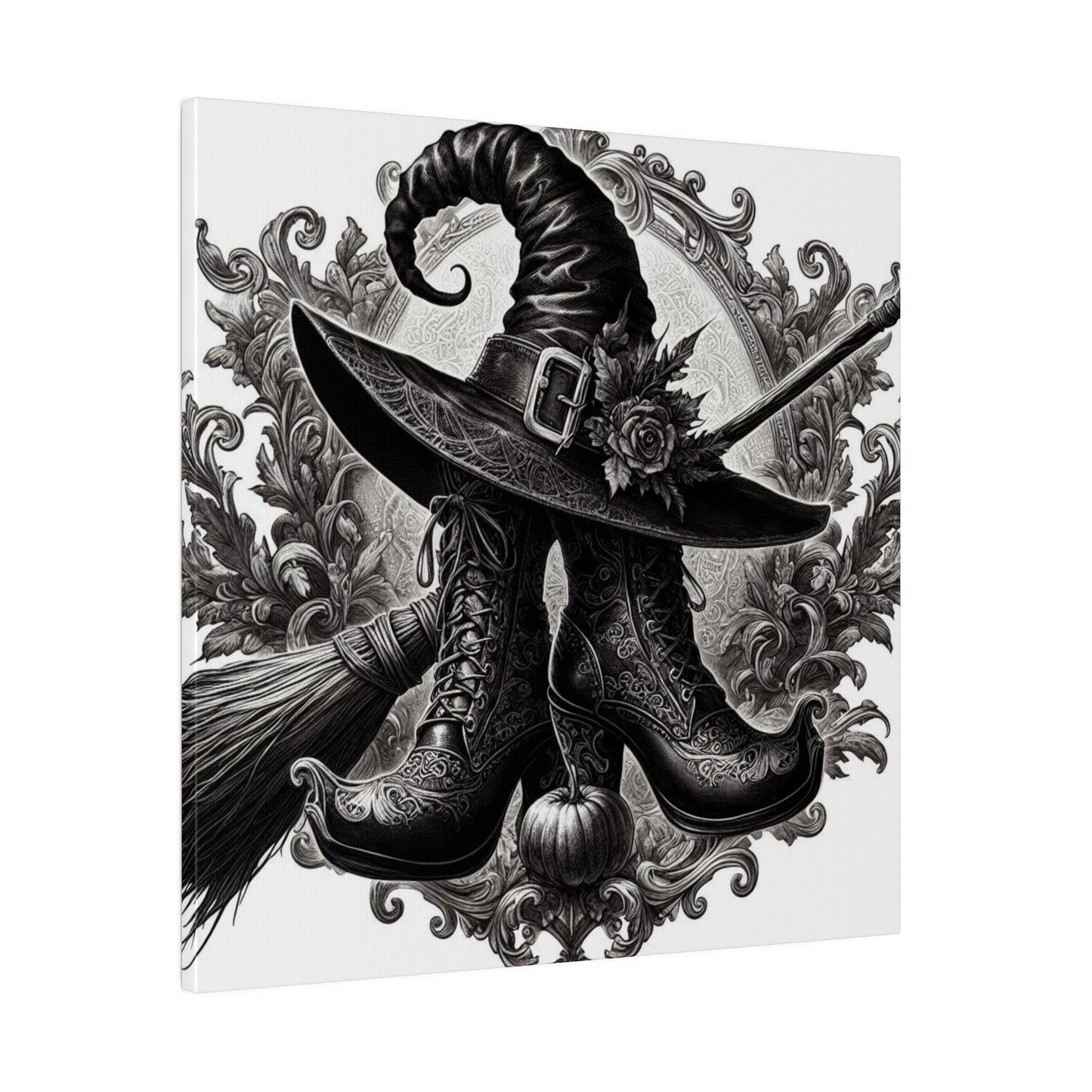 Witch Hat Canvas, Matte Stretched, 0.75"