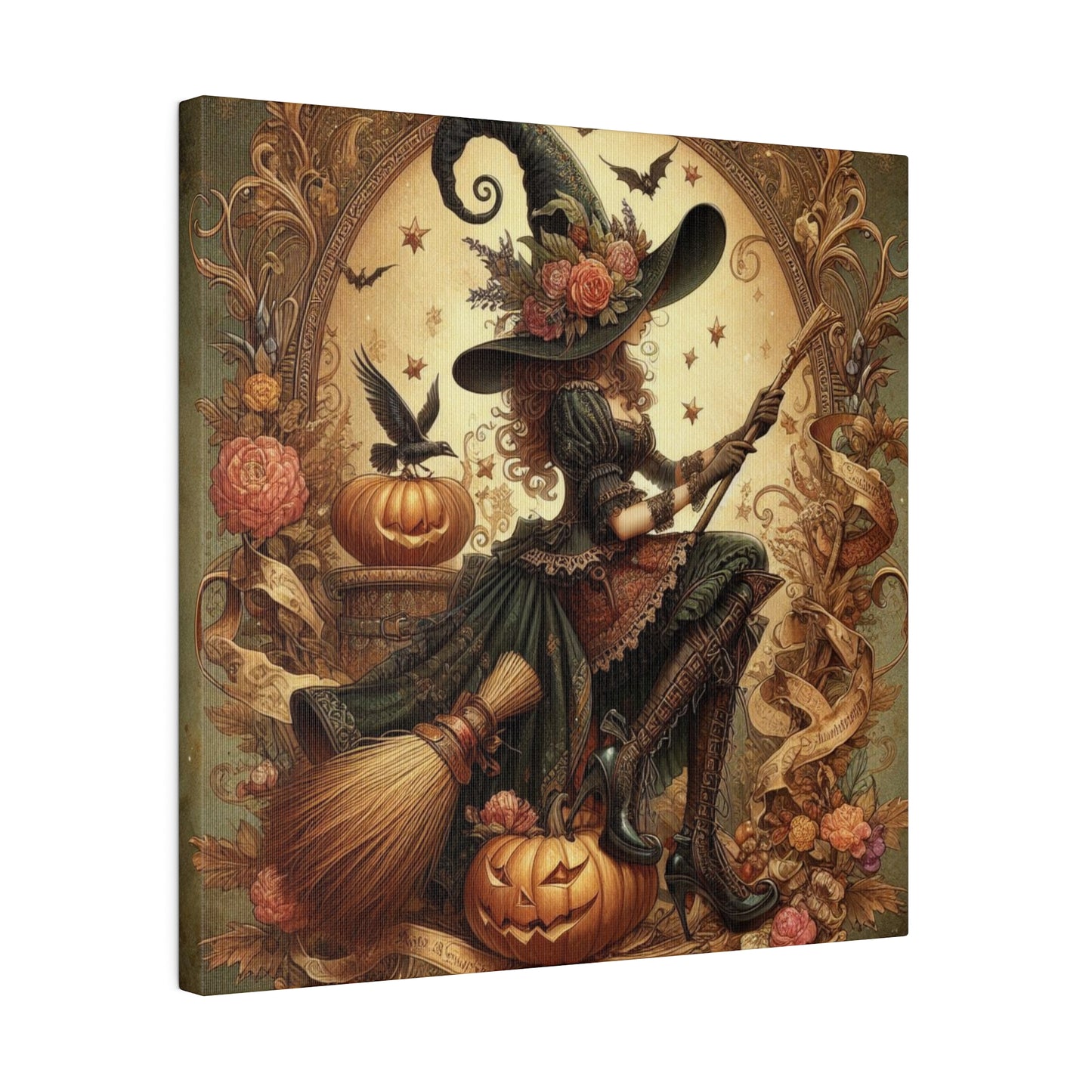 Witch Canvas, Matte Stretched, 0.75"