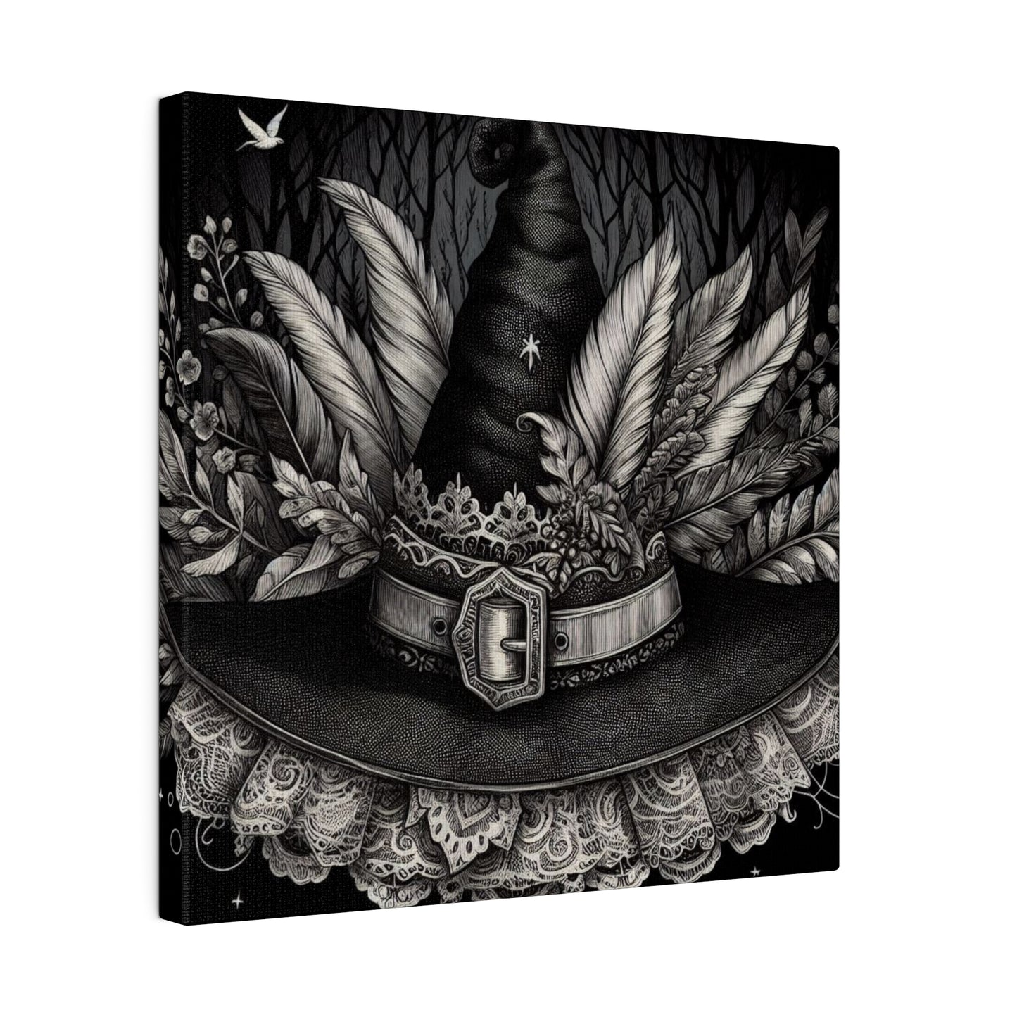 Witch Hat Canvas, Matte Stretched, 0.75"