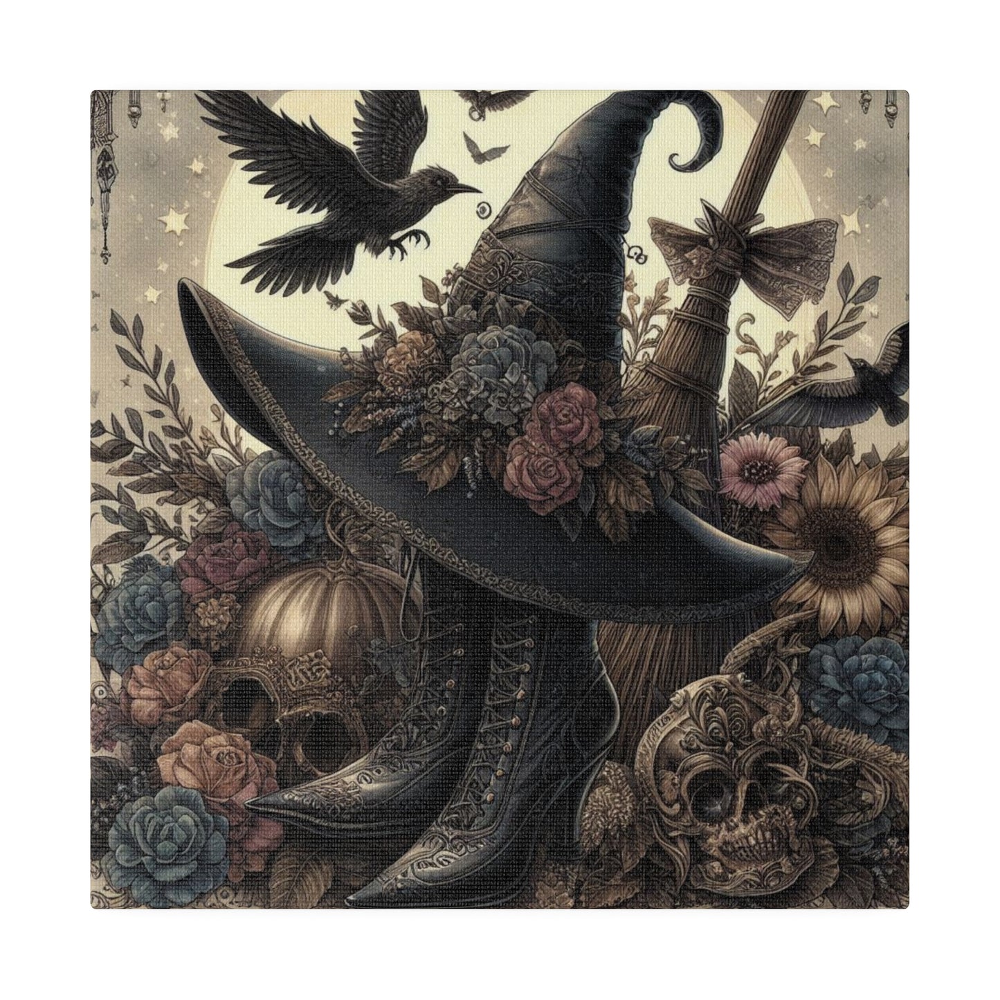 Witch Hat Canvas, Matte Stretched, 0.75"