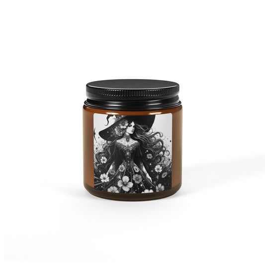 Witch Soy Candle - (Amber Jar) 4 oz.