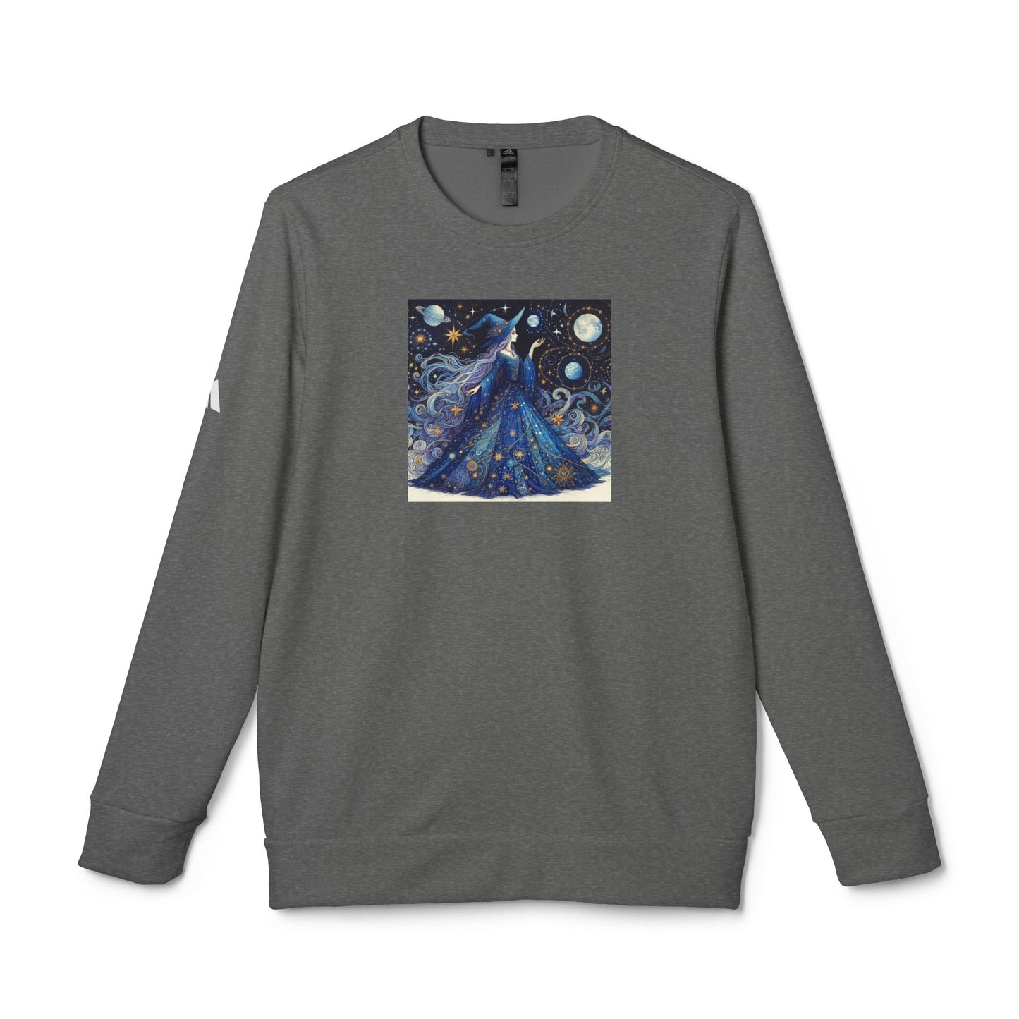 Witch Adidas® Unisex Fleece Crewneck Sweatshirt