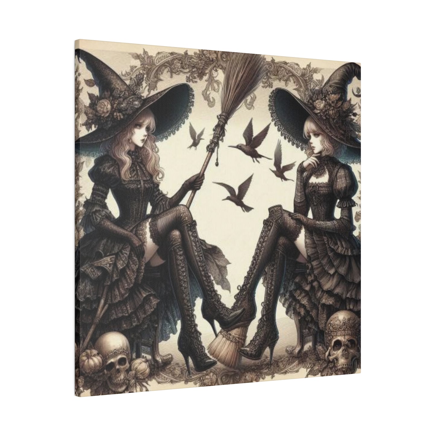 Witch Canvas, Matte Stretched, 0.75"