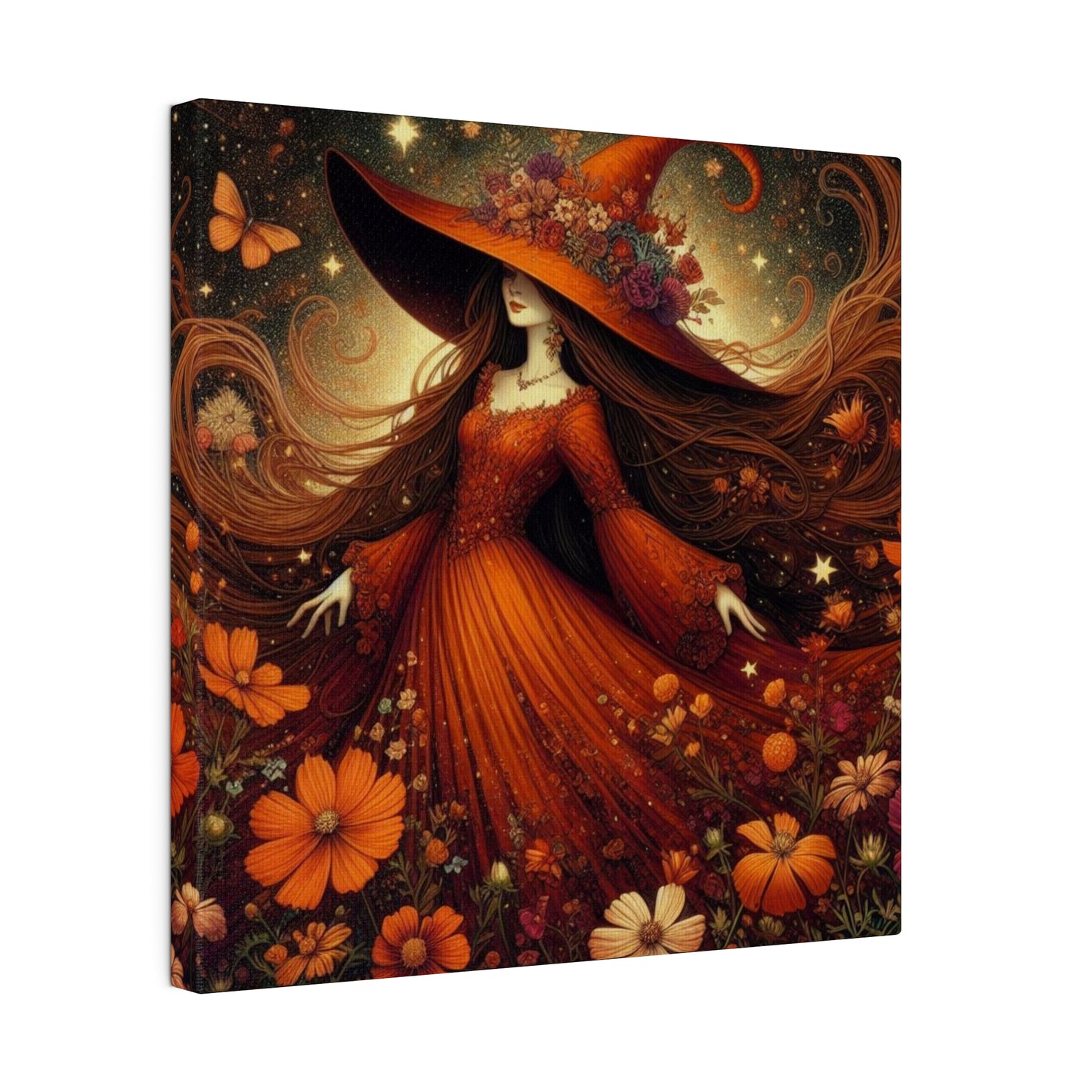 Witch Canvas, Matte Stretched, 0.75"