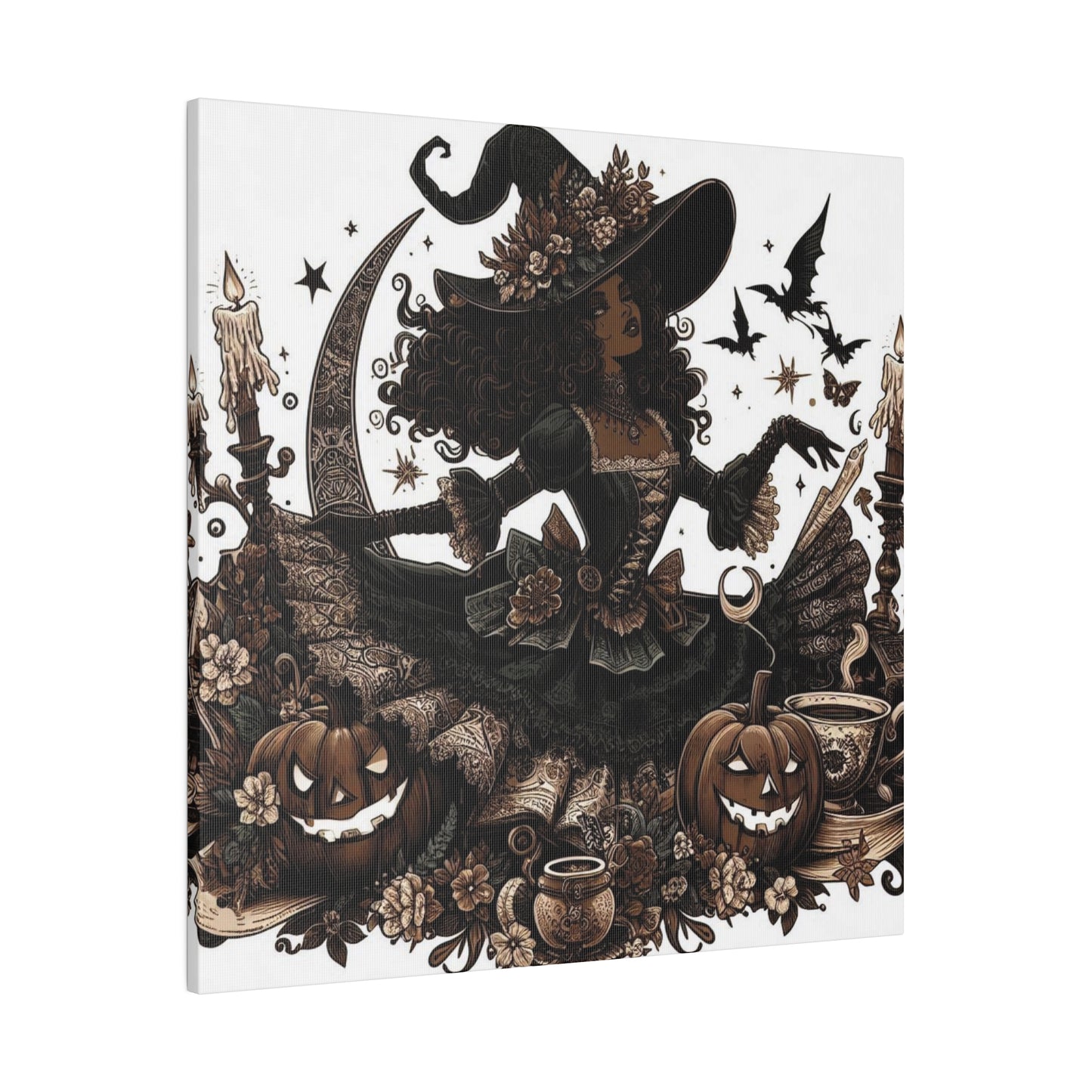 Witch Canvas, Matte Stretched, 0.75"