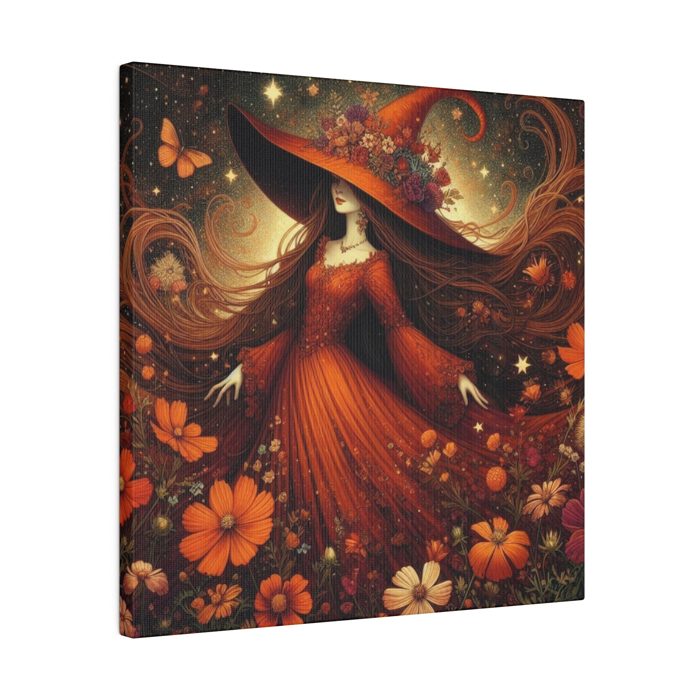 Witch Canvas, Matte Stretched, 0.75"