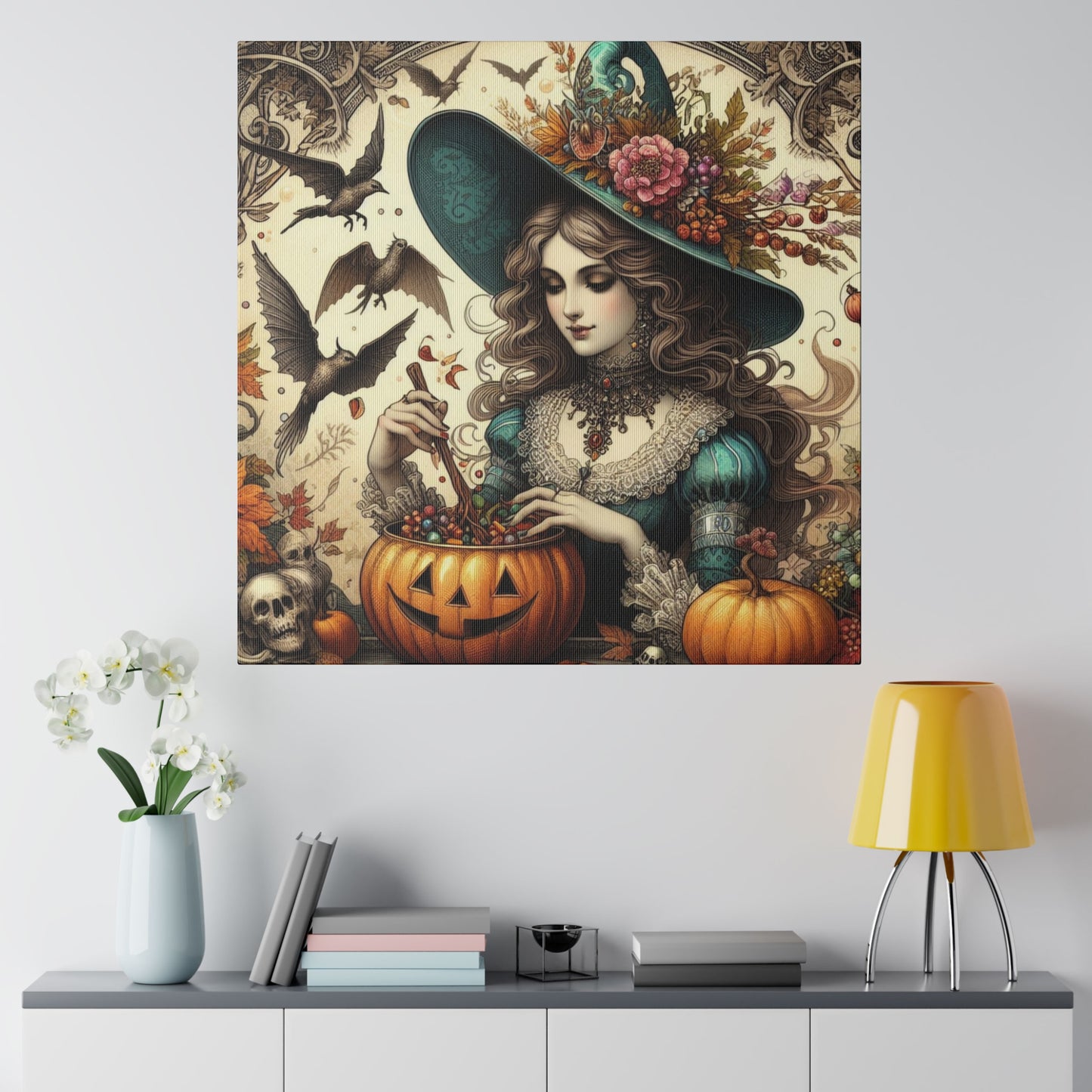 Witch Canvas, Matte Stretched, 0.75"