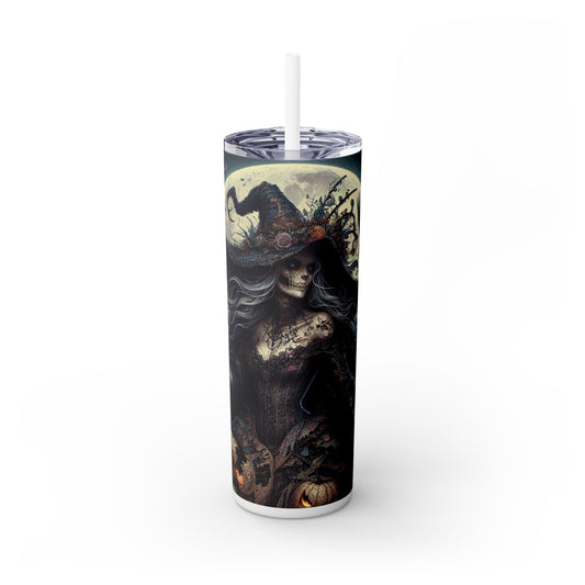 Witch Tumbler with Straw, 20oz