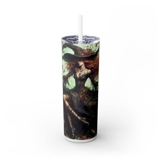 Witch Tumbler with Straw, 20oz