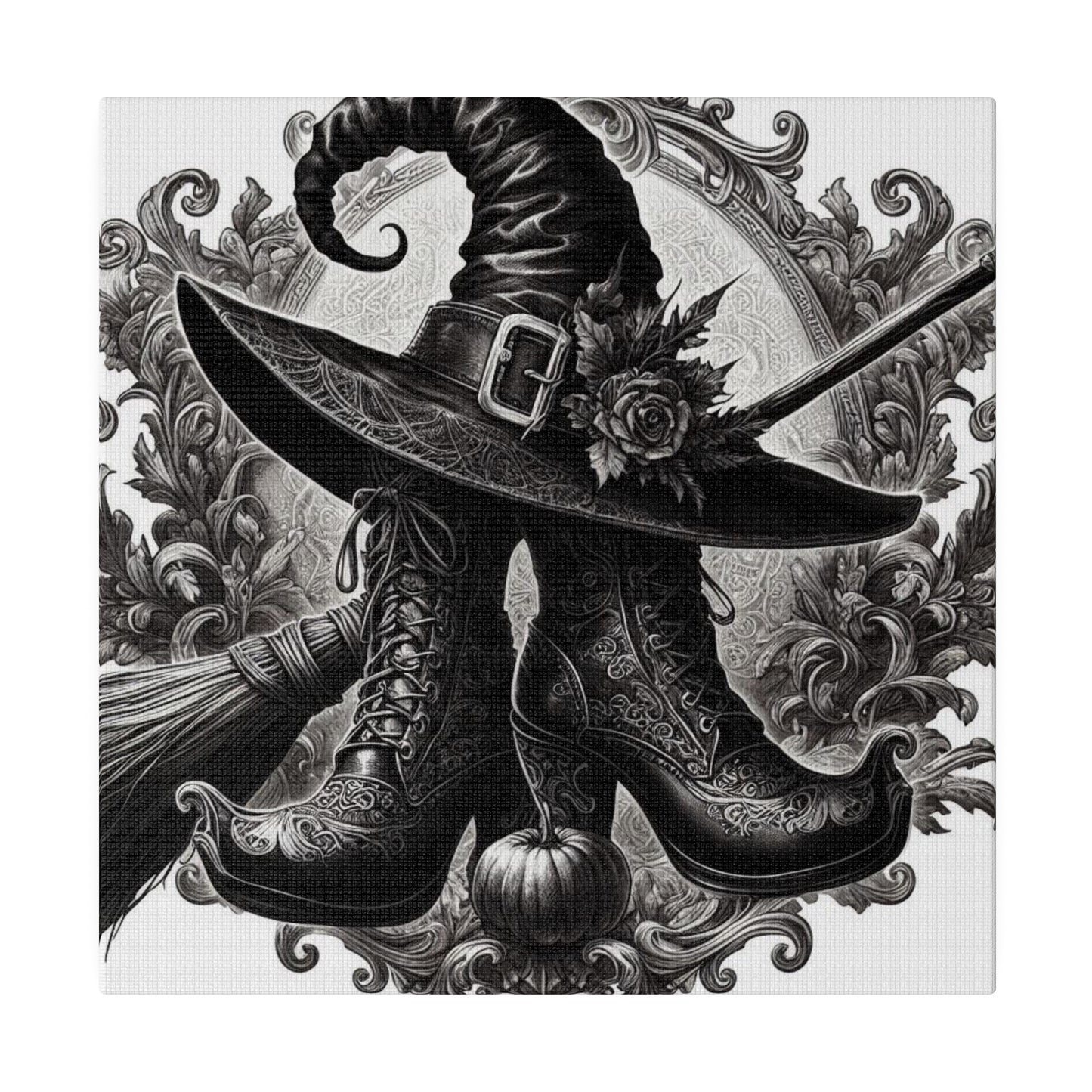 Witch Hat Canvas, Matte Stretched, 0.75"