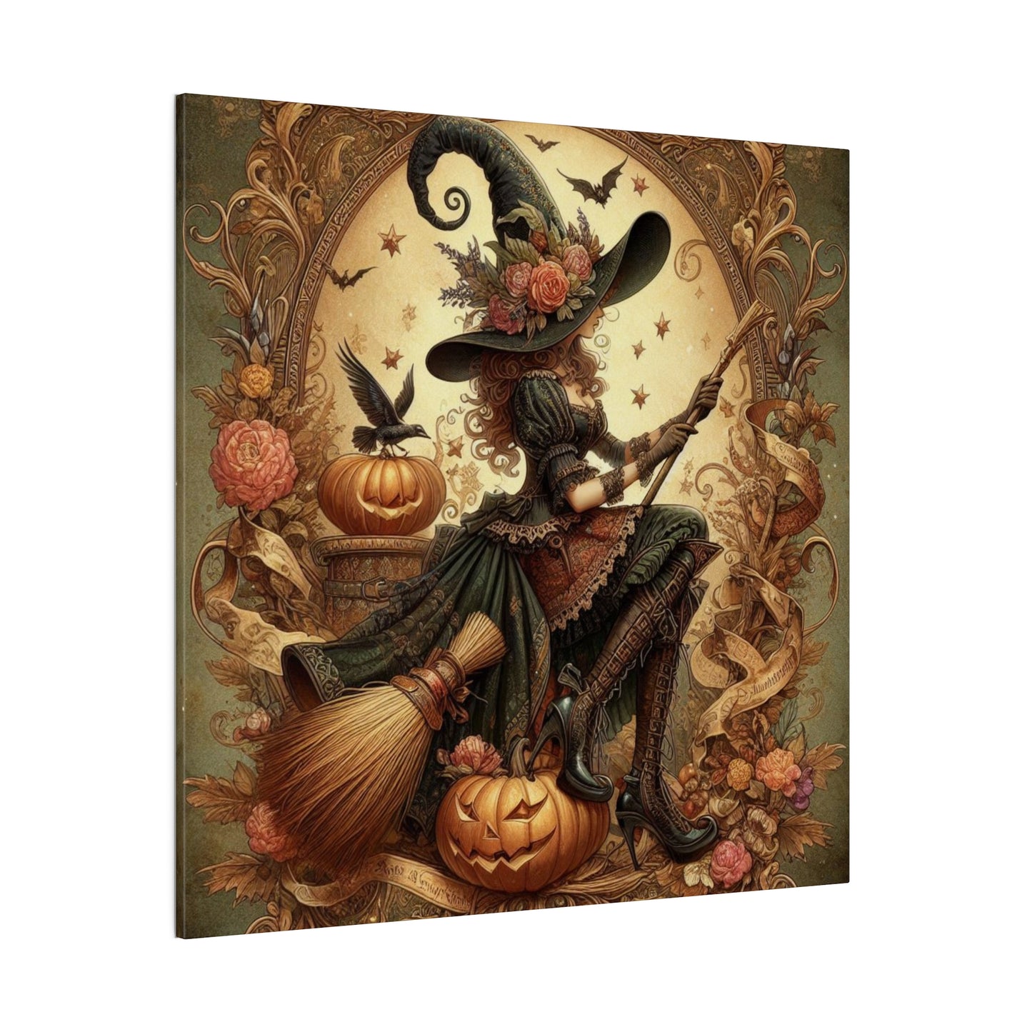 Witch Canvas, Matte Stretched, 0.75"