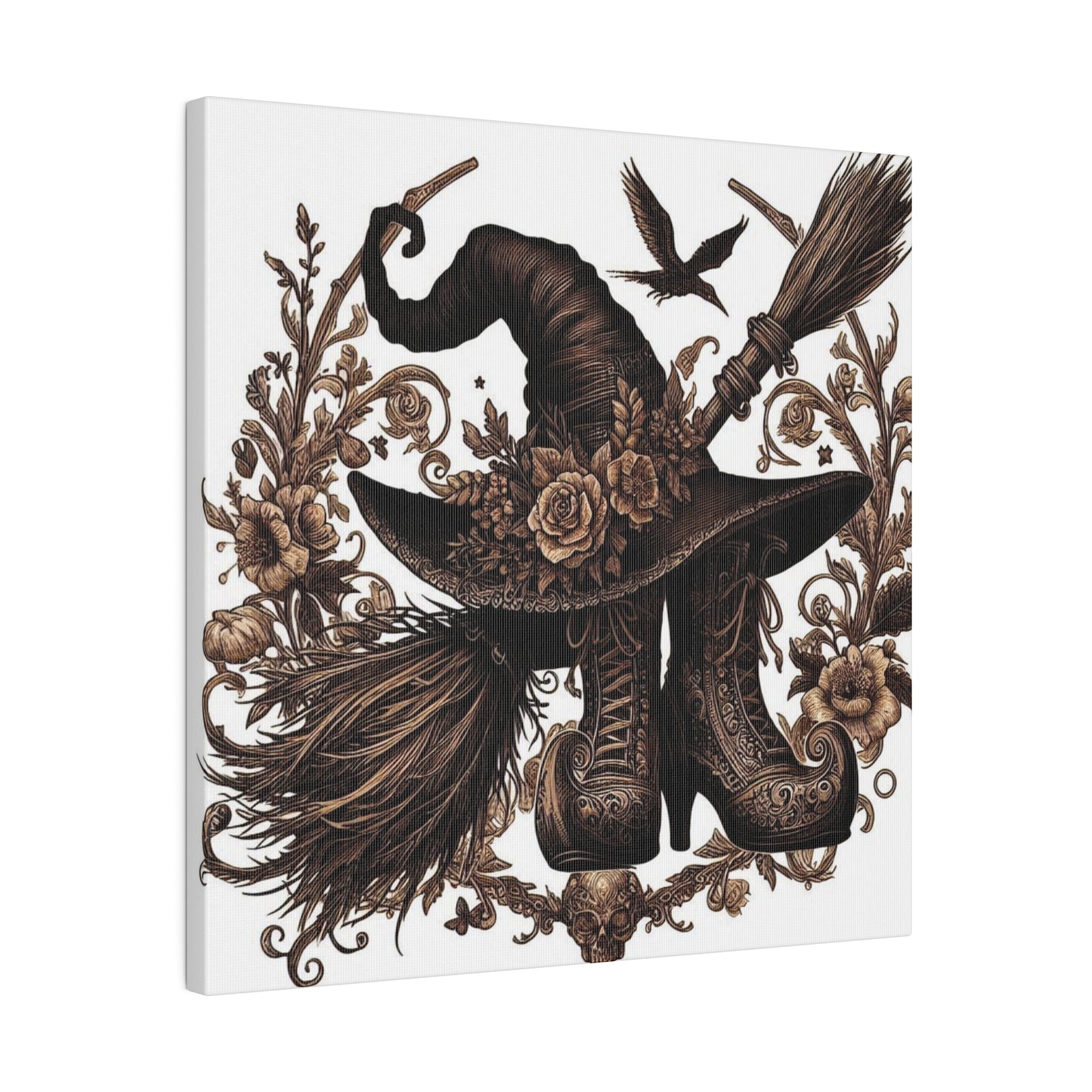 Witch Hat Canvas, Matte Stretched, 0.75"