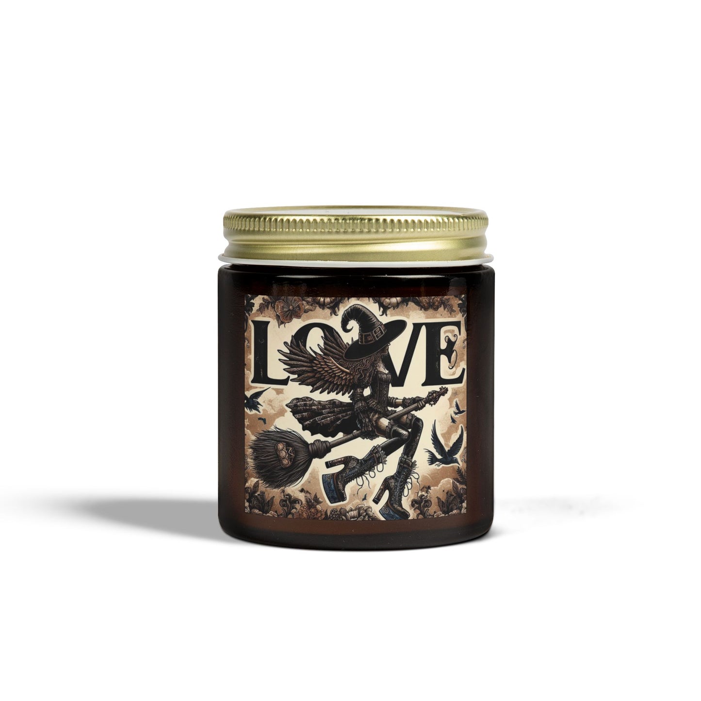 Love Witch Candles, Coconut Apricot Wax (4oz, 9oz)