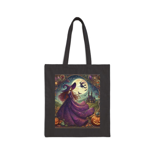 Witch Tote Bag - Cotton Canvas