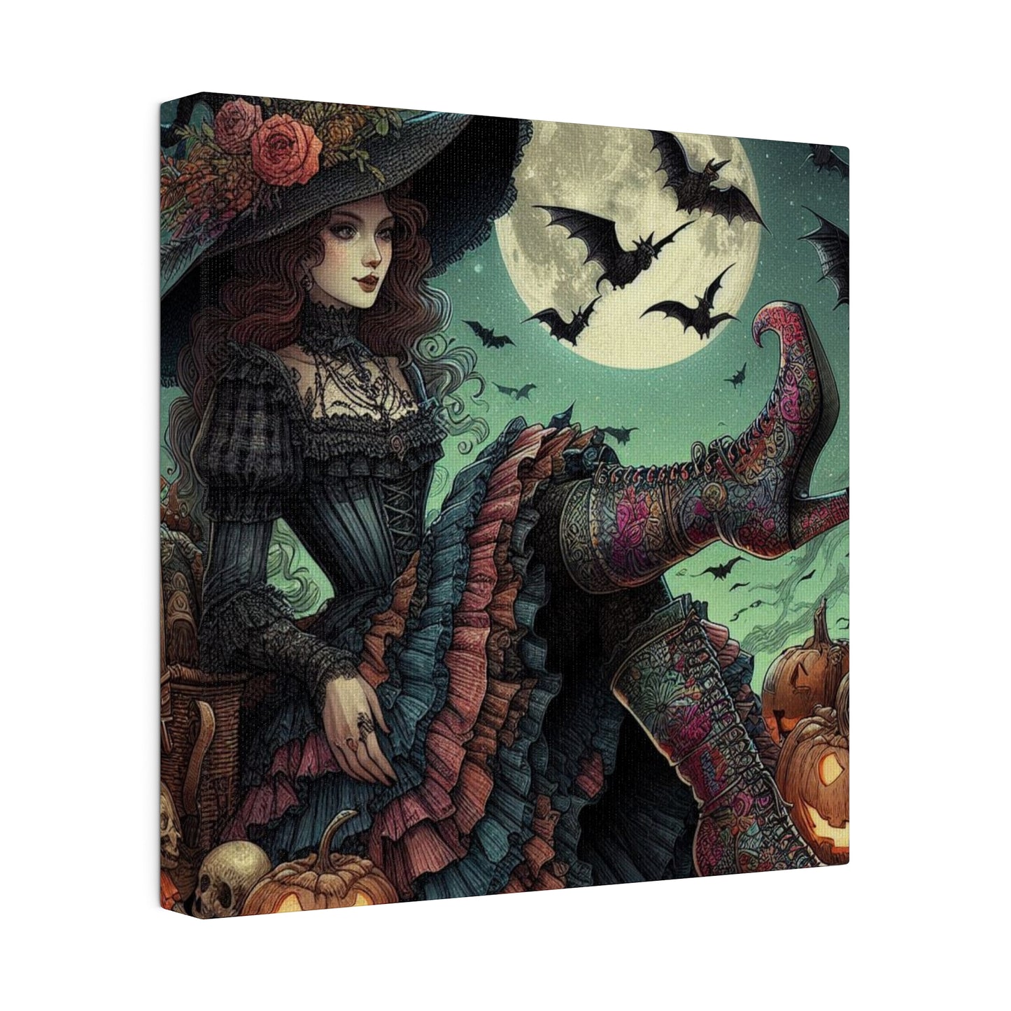 Witch Canvas, Matte Stretched, 0.75"