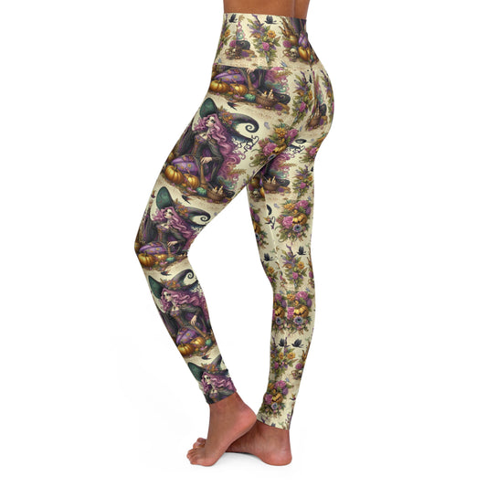 Witch High Waisted Yoga Leggings