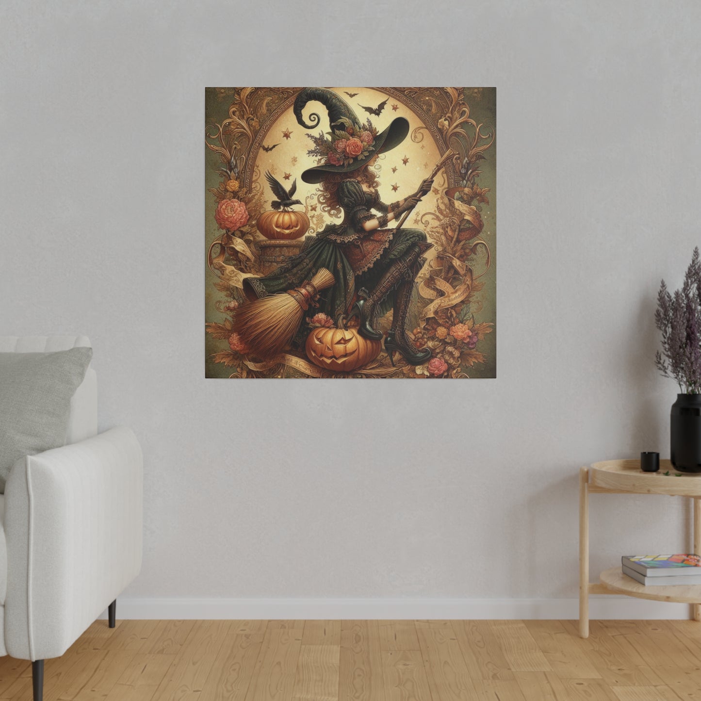 Witch Canvas, Matte Stretched, 0.75"